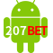 Aplicativo 207BET para Android